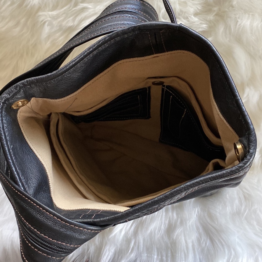 Unique Leather Crocodile Backpack - image 6